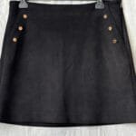 Jupe en suédine de l'ensemble