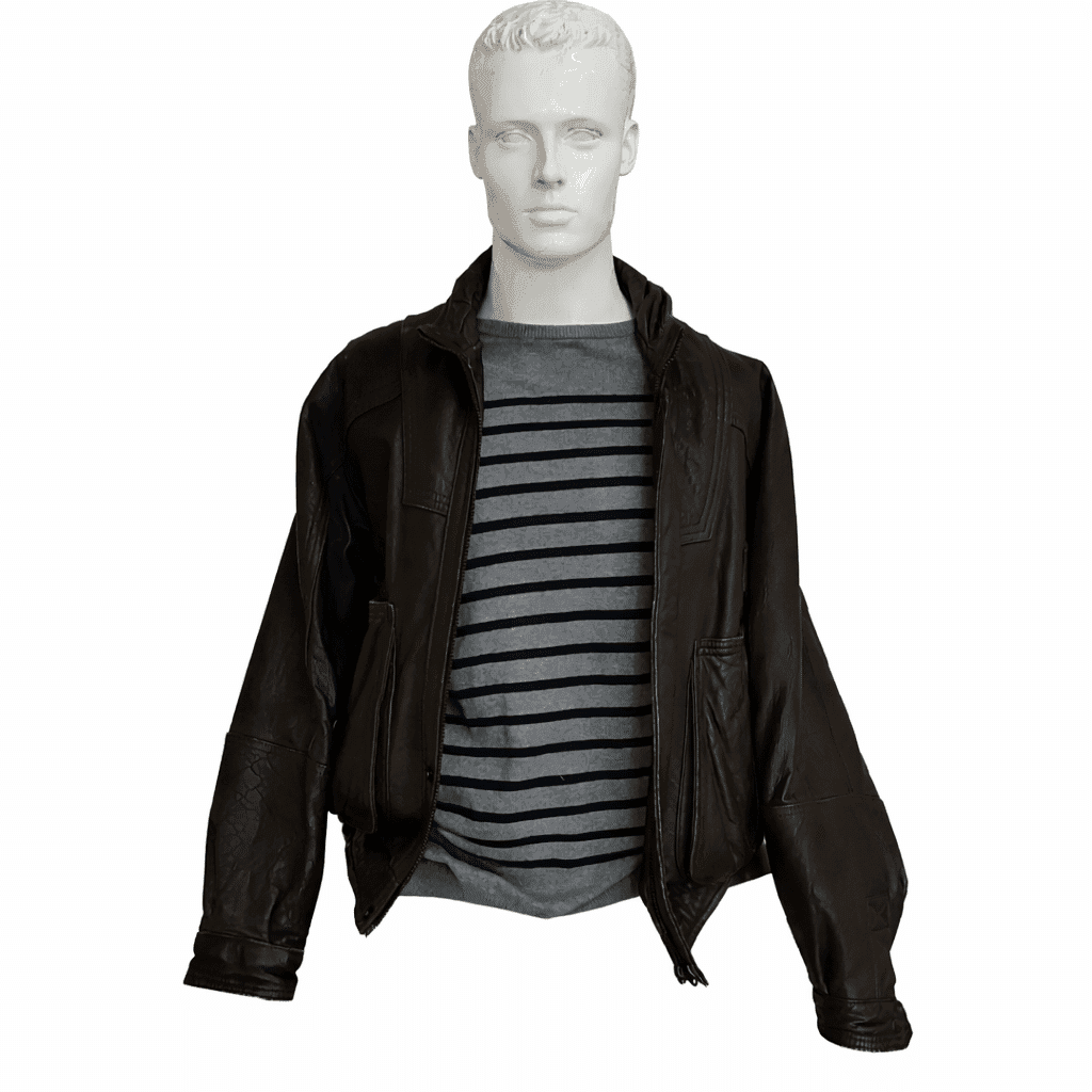 * Veste en cuir Taille 46