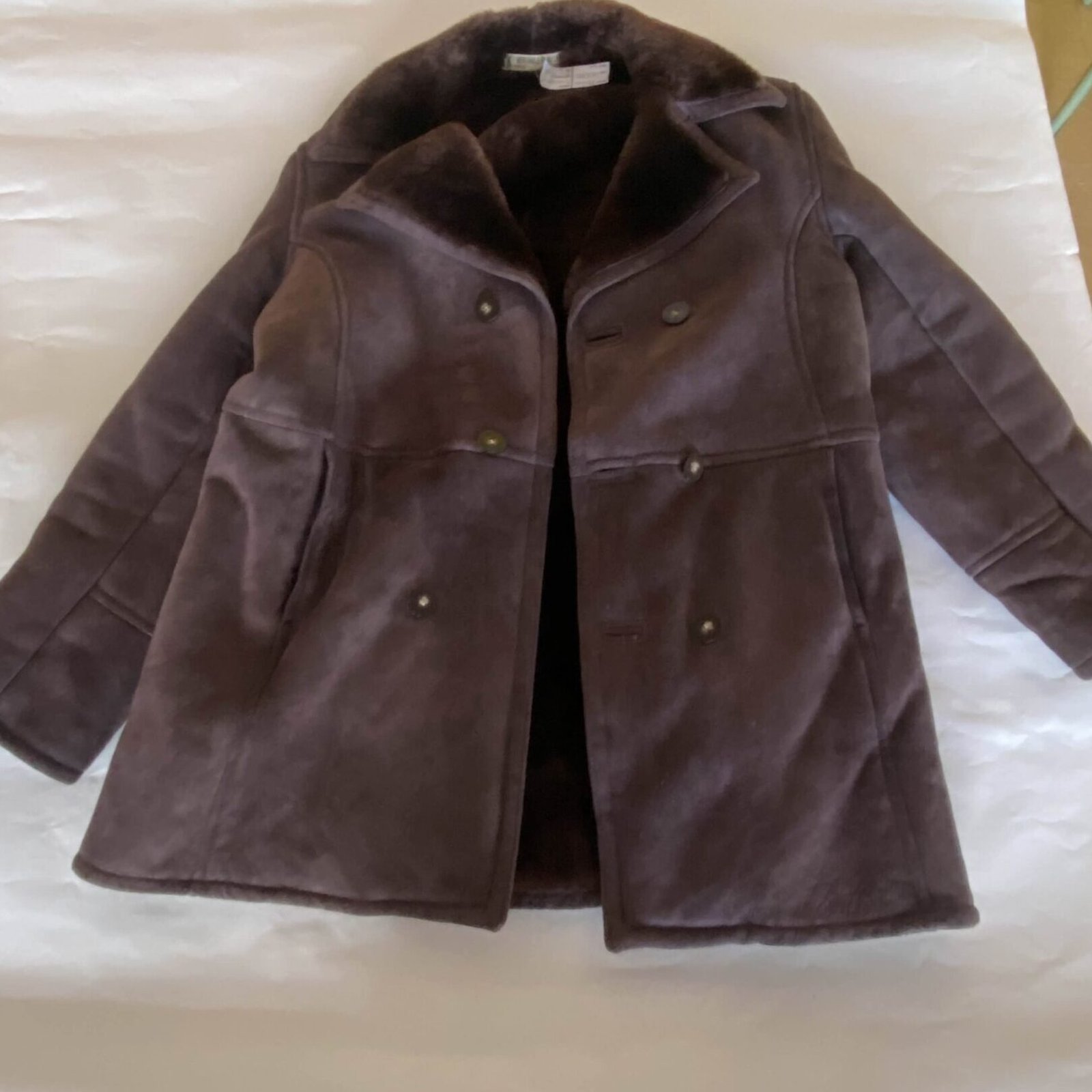 Manteau marron taille 42